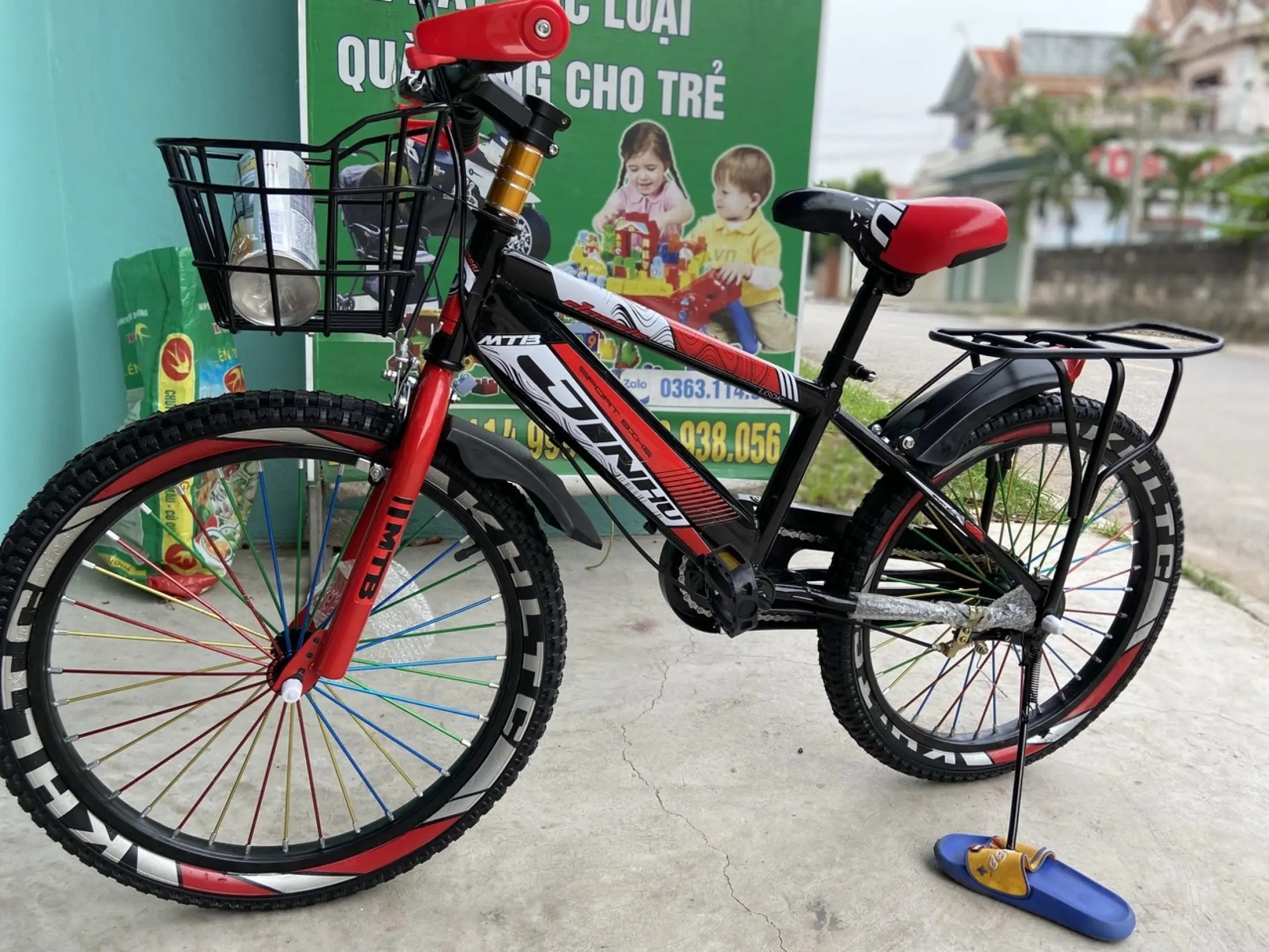 XE ĐẠP ĐỊA HÌNH trẻ em 14/16/18/20/ 22 INCH CHO BÉ TRAI 4-12 TUỔI -