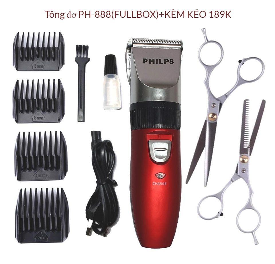 Tông đơ cắt tóc barber PH - 888