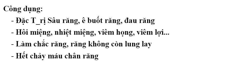 Tinh Dầu Răng Miệng Dạ Thảo Liên 20ml,Hết Sâu Răng ,Hết  Nhiệt Miệng ,Hết Chảy Máy Chân Răng