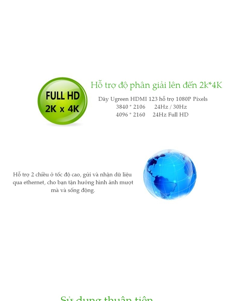 Cáp HDMI dạng dây dẹt, hỗ trợ 2K*4K, hình ảnh 3D, dài 1-5M UGREEN HD123 Cáp HDMI dạng dây dẹt, hỗ trợ 2K*4K, hình ảnh 3D, dài 1-5M UGREEN HD123