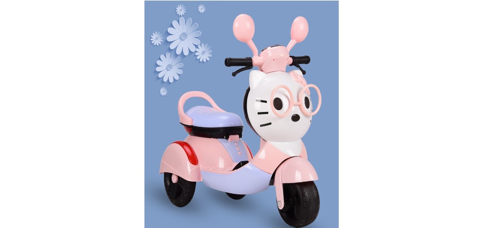 xe máy điện trẻ em vecpa - xe máy điện vespa cho bé sành điệu cho bé 2