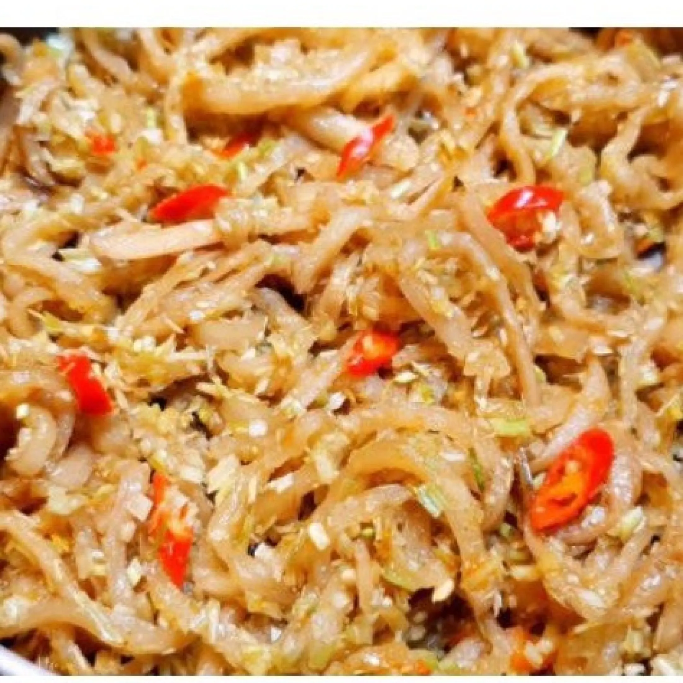 1 Kg Củ cái muối -Xá Bấu Cắt Sợi (Củ Cải Muối Mặn)