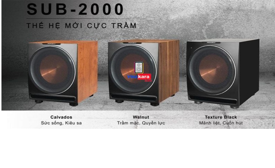 Loa Paramax SUB-2000 New ̣̣ âm thanh siêu trầm tăng bass nghe và hát karaoke