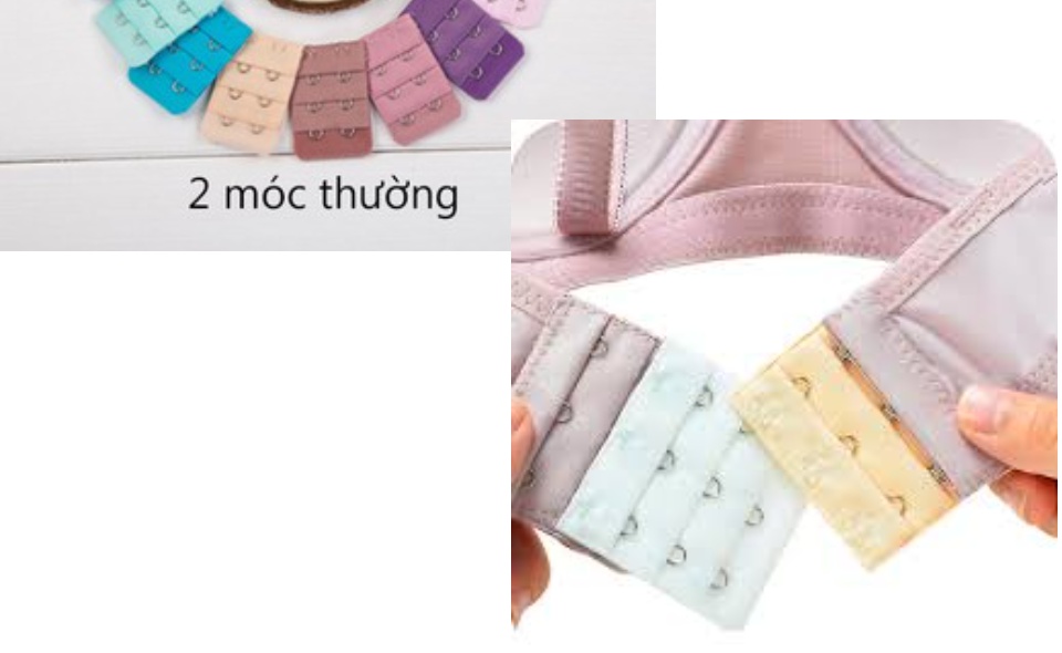 Miếng nối áo ngực, Móc nối áo ngực tăng kích cỡ vòng dây áo ngực - Shop đồ lót xinh 3