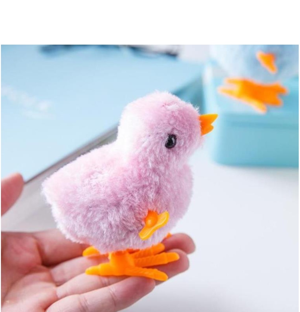 Đồ Chơi Gà Con Vặn Dây Cót Cho Bé - 4 Màu, Giao Ngẫu Nhiên - MUA 10 TẶNG 1 4