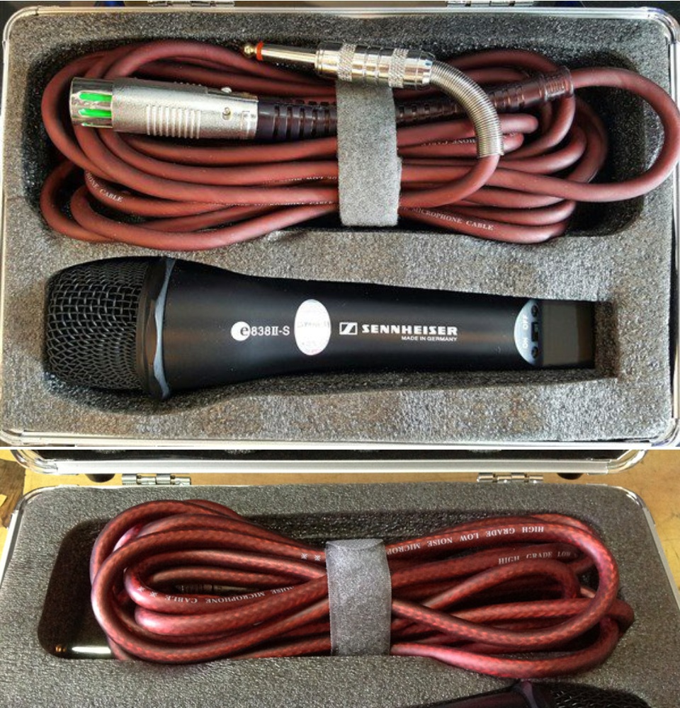 Micro Karaoke Sennheiser E 838II-S- Tần Số 40-17.000Hz Micro Karaoke Có Dây Cực Sang Trọng