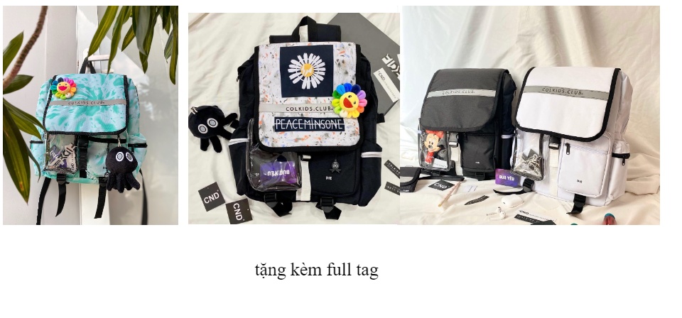 Balo Colkids SS3 CND [ tặng kèm full tag và giấy thơm ]