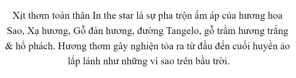 Xịt Thơm Cơ Thể Body Mist Bath&Body Work In The Star Chai 30ml - Hương Gỗ Ấm Thơm Sang Trọng