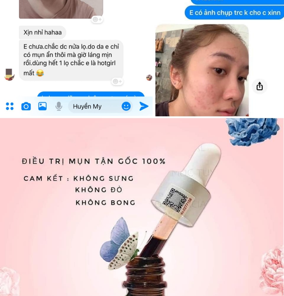 Chính Hãng Huyết thanh Mộc Tuyết,xoá mụn,thâm,trắng da tái tạo làn da 7