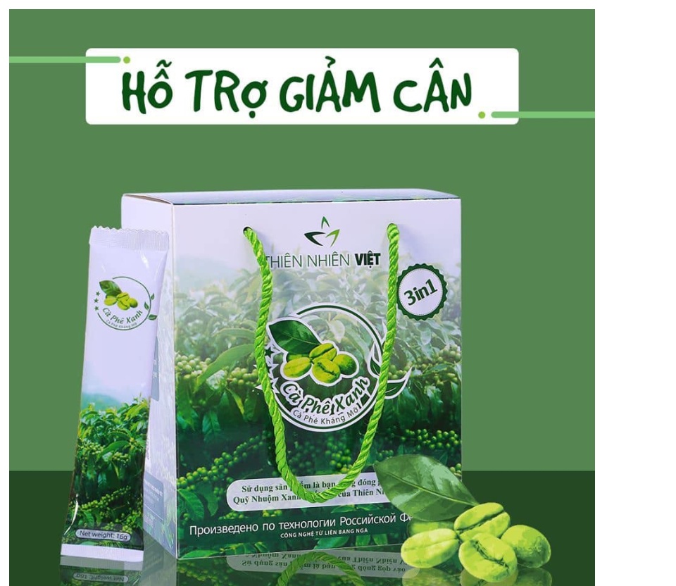 CAFE XANH HỘP 10 GÓI x 16GR - Bách hóa online - Đồ uống - Cà phê - Cà phê 3 trong 1 - Sức khỏe - Sắc đẹp - Tăng, giảm căn - Thực phẩm chức năng - Đồ ăn - Cà phê thiên nhiên - Đồ uống giảm căn - Spa - Thẩm mỹ - Thực phẩm - Chăm sóc da