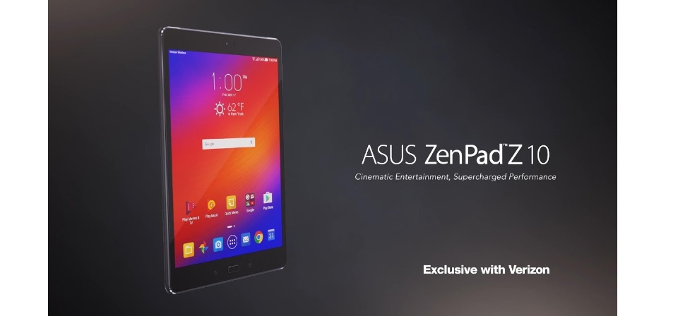 Máy tính bảng Zenpad Z10 wifi màn hình 2K 9.7 inch Android 7.0 chip Snapdragon