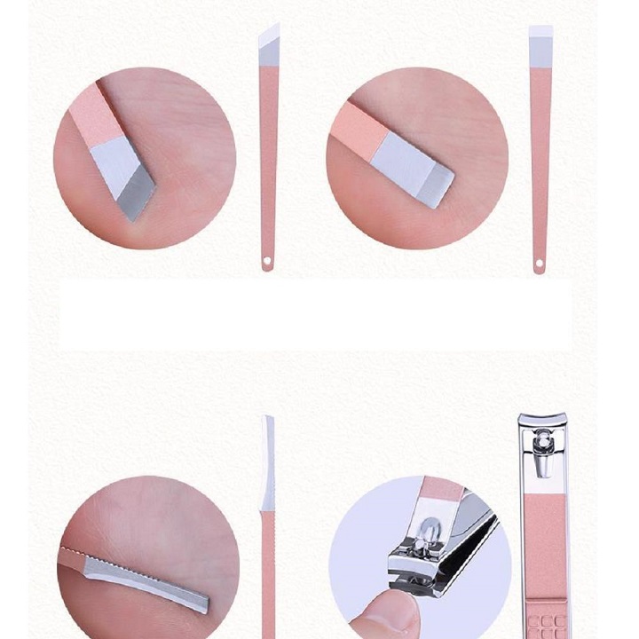 Bộ Cắt Móng Tay, Bộ Làm Móng Tay, Bộ Bấm Móng 18 Món Đa Năng