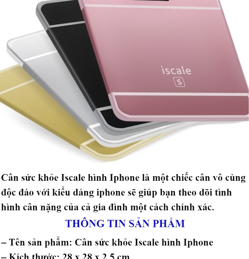 1 Cái Cân Điện Tử màn hình LCD hình Iphone - Theo dõi Body Fat - Kính Cường Lực - Tải trọng tối đa 180KG, hình Iphone Cân Siêu Bền ĐỘ CHÍNH XÁC CAO Mặt Kính Cường Lực Cao Cấp Tải Trọng lên Đến 180kg