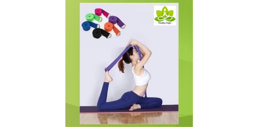 Dây đai tập  hỗ trợ tập yoga an toàn và hiệu quả - Mashi