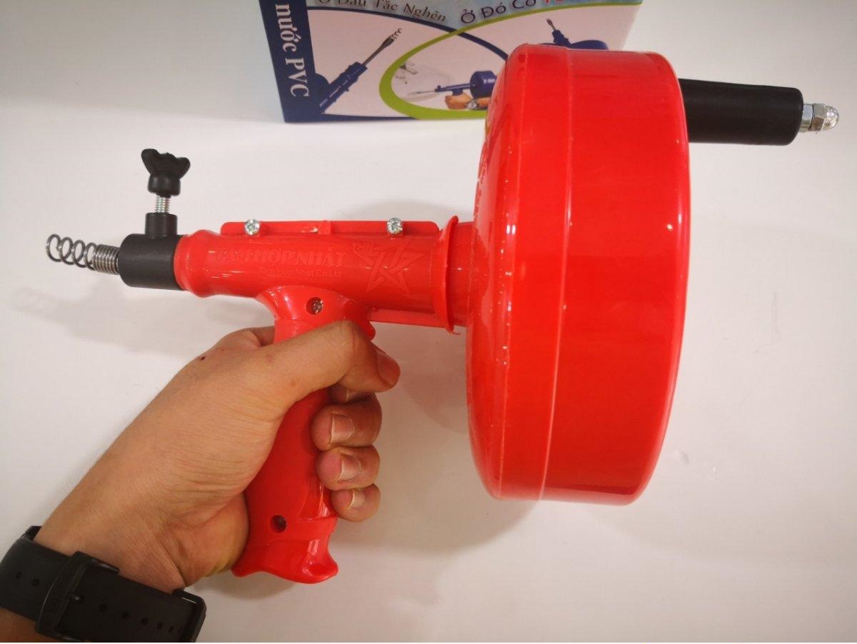 Dụng Cụ Thông Ống Cống 5m Bửu Nghệ Thành DCTO-5M, Đầu Lò xo Chống Gỉ, Chống oxi Hóa , Bộ sp cao cấp Dụng cụ thông tắc cống, Dụng cụ thông tắc cống ống thoát nước đa năng, Dụng cụ thông tắc bồn rửa bát