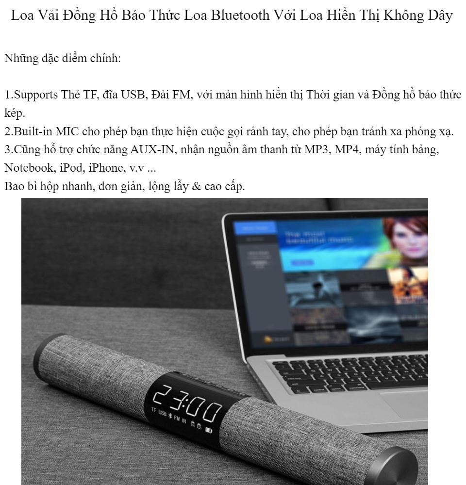 Dàn Loa Soundbar Loa JBL Bluetooth 5.0 Soundbar Recci R1 Loa Thanh Tivi Bluetooth Âm