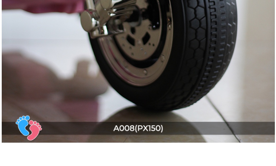 Xe máy điện Vespa cho bé BABY PLAZA A008
