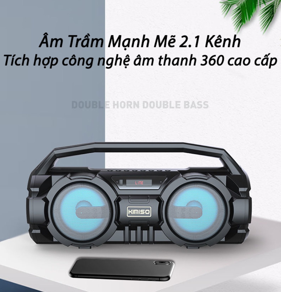 Loa Karaoke Bluetooth Siêu Rẻ Loa Xách Tay Cao Cấp Loa Karaoke Xách Tay Kimiso