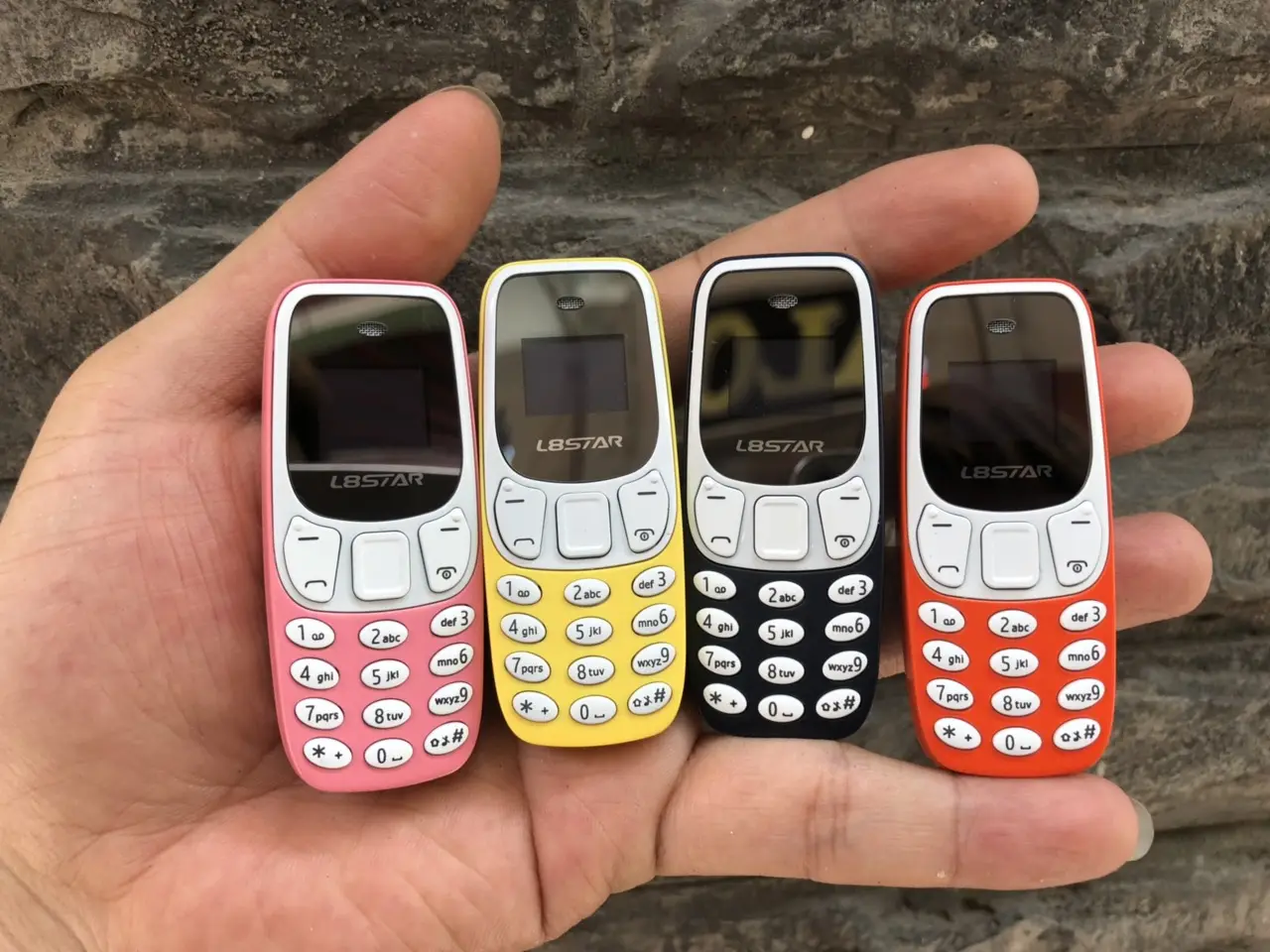 Điện thoại mini điện thoại siêu nhỏ Mini L8star BM10 có giả giọng nói