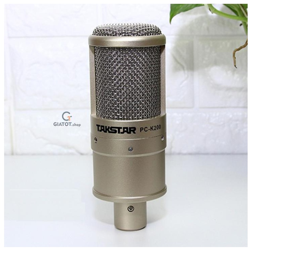 Micro livestream Takstar PC- K200 dùng thu âm và hát karaoke online