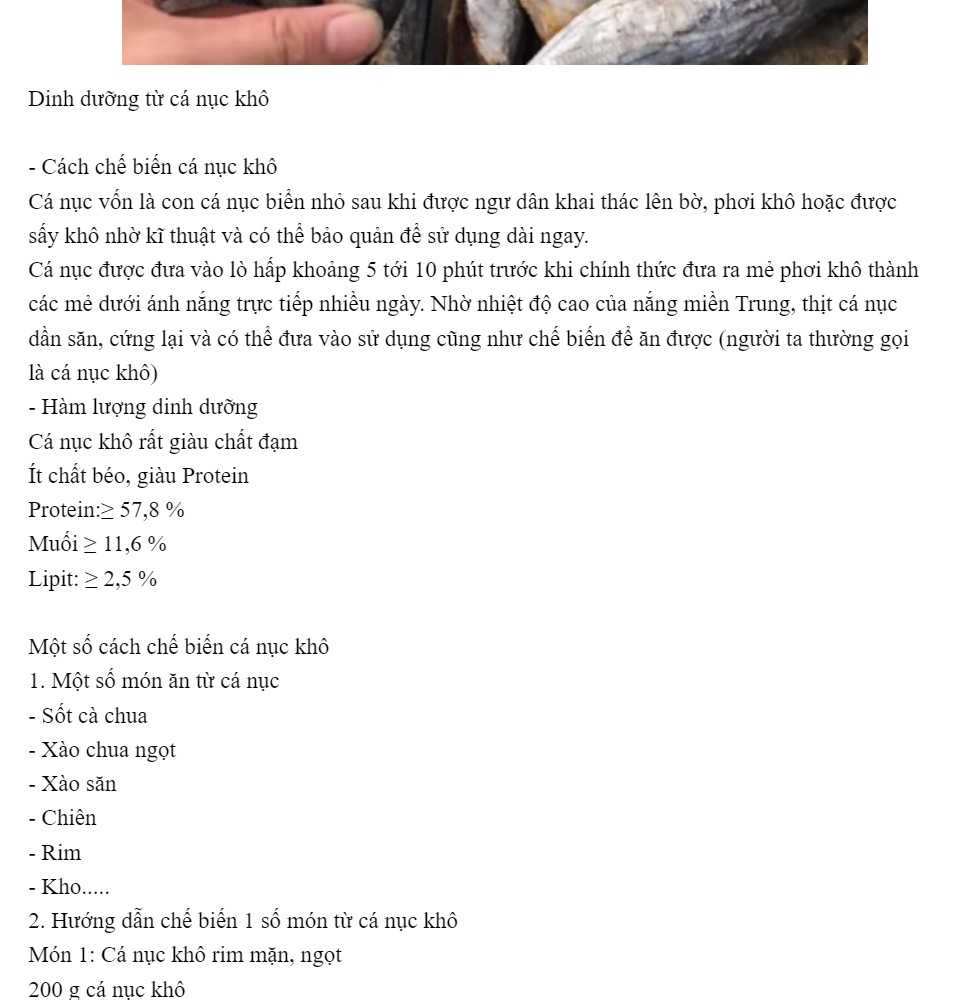 Chế Biến Cá Nục Ngon, giá cá nục bông đông lạnh, khô cá lục (nowship hcm) CN-59 - Thơm ngon, sạch sẽ, hút chân không, mua rẻ giá tại vựa cá.Túi Hút Chân Không 500gram