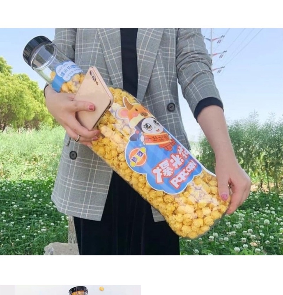 Chai Bắp rang bơ, Bỏng Ngô siêu to khổng lồ 918g