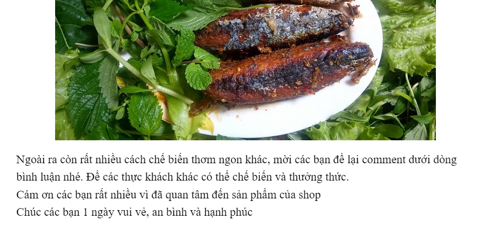 Chế Biến Cá Nục Ngon, giá cá nục bông đông lạnh, khô cá lục (nowship hcm) CN-59 - Thơm ngon, sạch sẽ, hút chân không, mua rẻ giá tại vựa cá.Túi Hút Chân Không 500gram