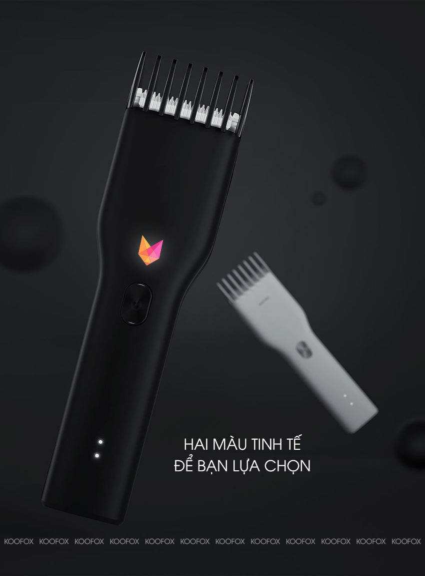 Tông Đơ Cắt Tóc Xiaomi Enchen Boost Cao Cấp - KOOFOX - Không Dây Lưỡi