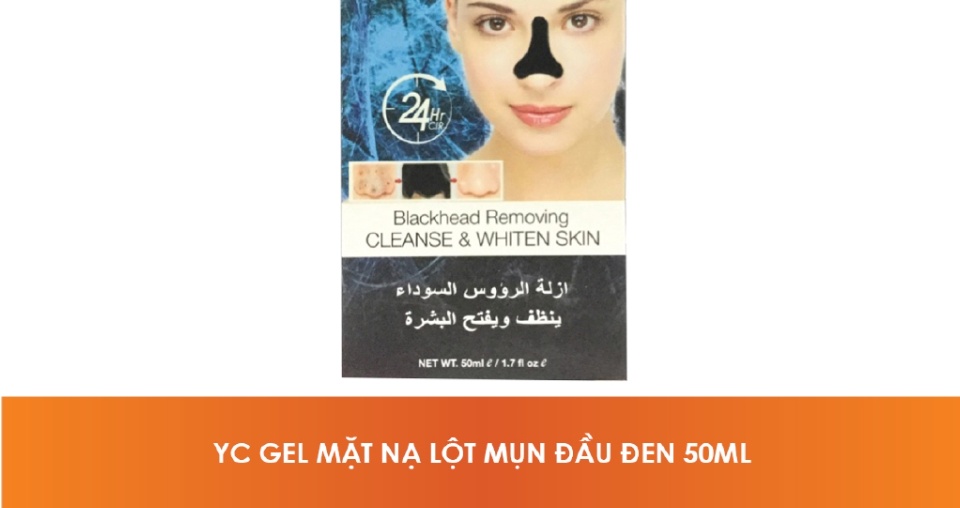 Gel mặt nạ lột mụn đầu đen YC536 50ml
