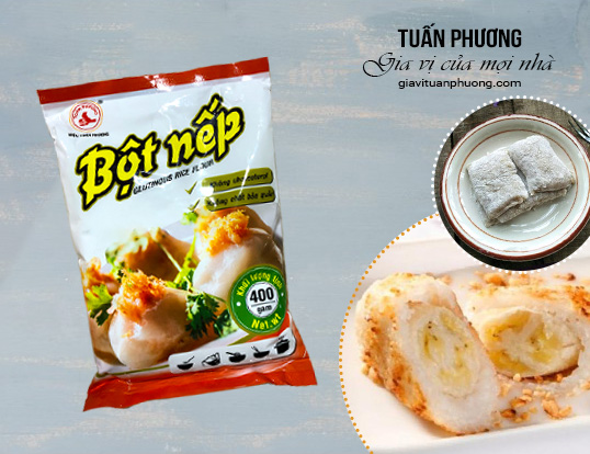 Bột Nếp Tuấn Phương 400g ( Gói )
