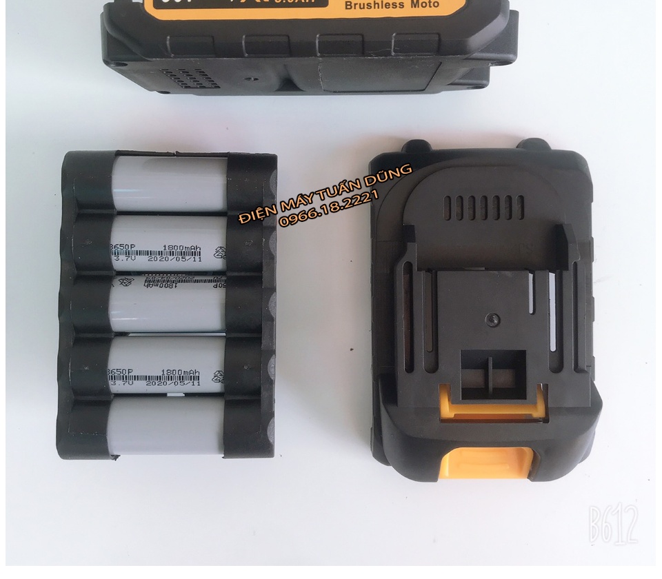 Máy khoan pin DeWalt 36v KHÔNG CHỔI THAN