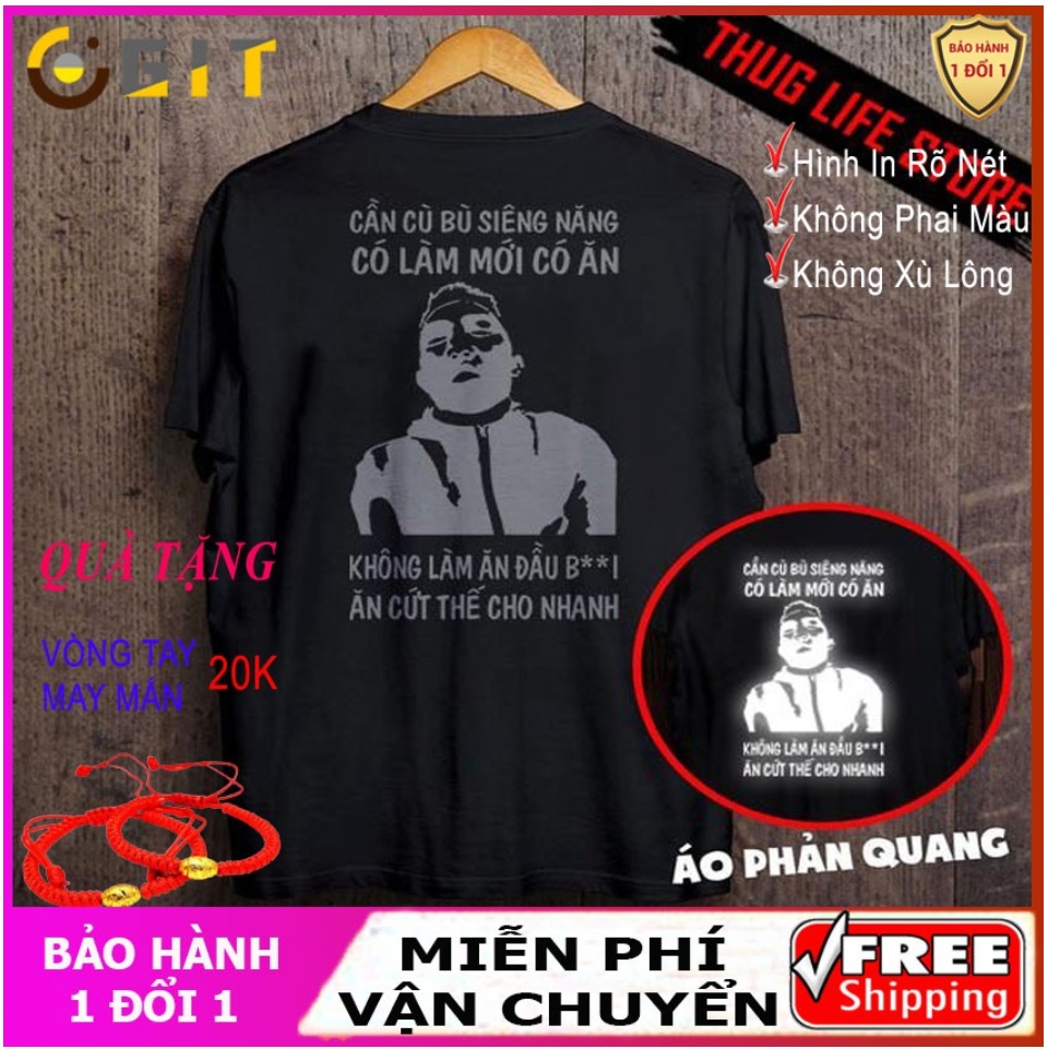 Áo Phông Phản Quang Một Màu Cần Cù Bù Siêng Năng - Có Làm Thì Mới Có Ăn, Áo Thun Nam Nữ, Quần Khaki, Quần Nữ, Áo Thun Phản Quang Cotton, Áo Thun Form Rộng, Áo Thun Unisex, Áo Thun Nam Nữ Đẹp - Dvgit | Lazada.Vn
