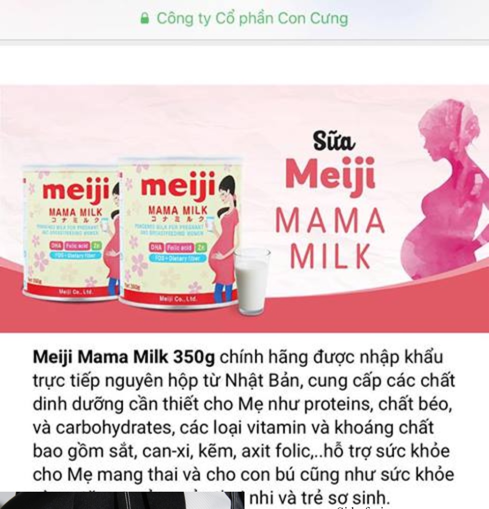 [hàng cty - hot] sữa meiji mama 350g date luôn mới ( hàng nhập khẩu ) 1