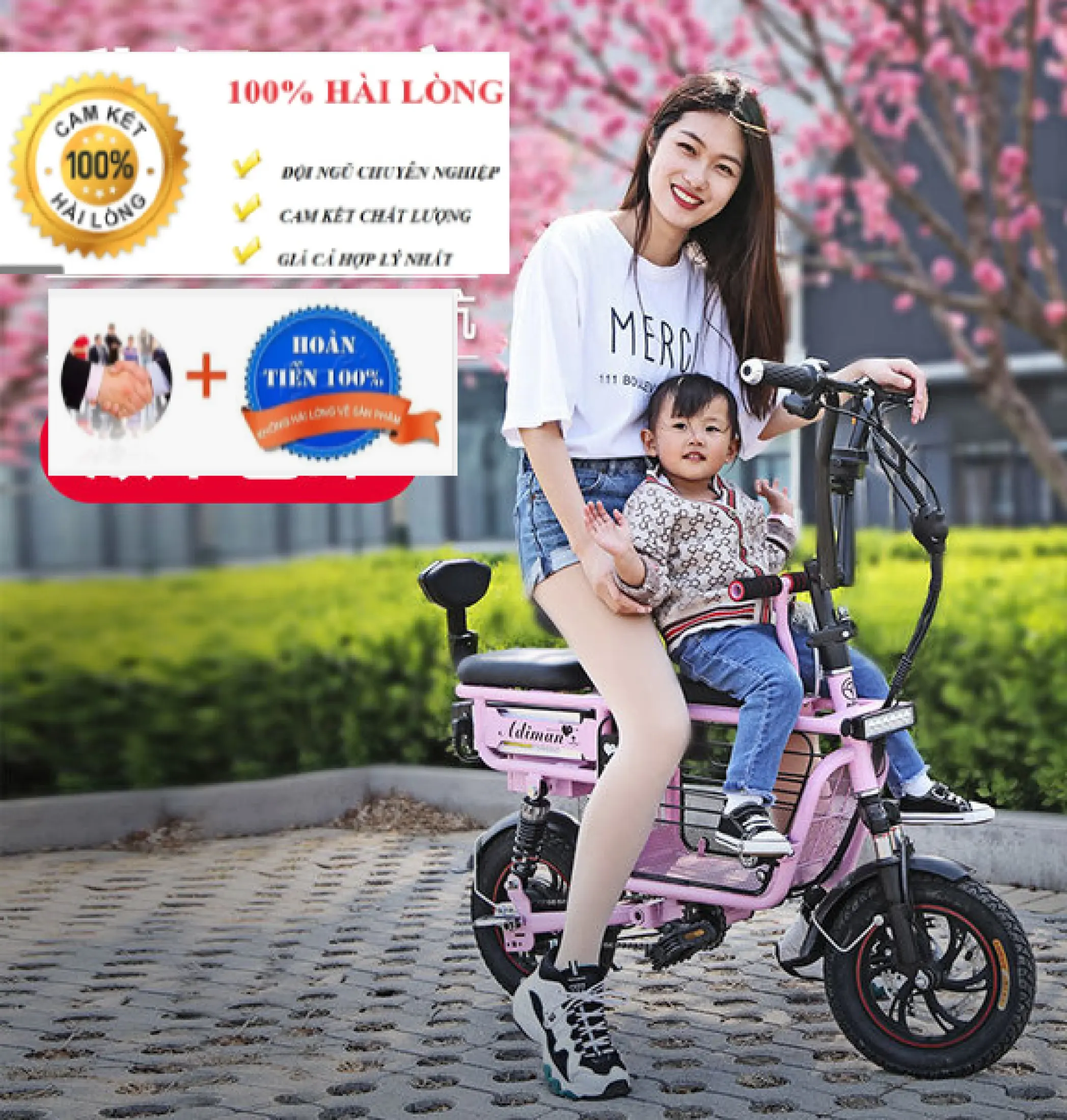 xe đạp điện cho học sinh  TẠI HCM - XE Adiman - xe đạp
