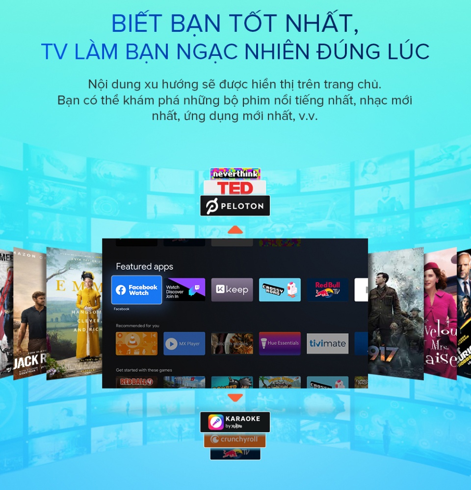 SMART TV FHD Coocaa 43 inch-Android 11 TV-Wifi-viền mỏng-Model 43S7G 2 years warranty Tặng 24 tháng Clip TV