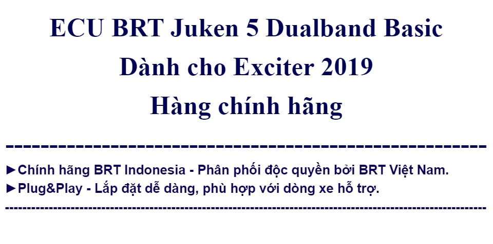 ecu brt juken 5 basic exciter 150 2019 - hàng chính hãng 1