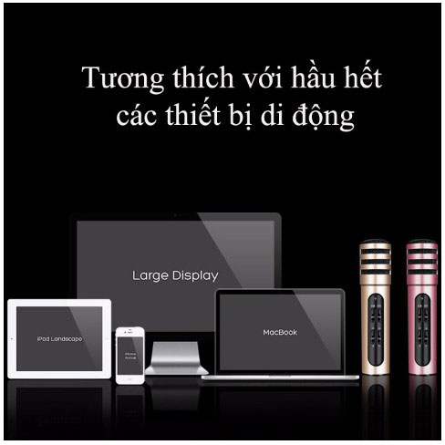 Micro C7 - Thu Âm Hát Karaoke Livestream trên điện thoại 3 in 1 Micro C7 - Thu Âm Hát Karaoke Livestream trên điện thoại 3 in 1