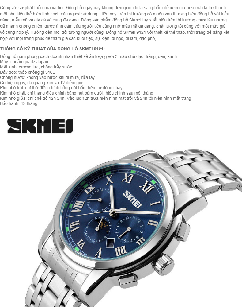 Skmei 9121 hot sale