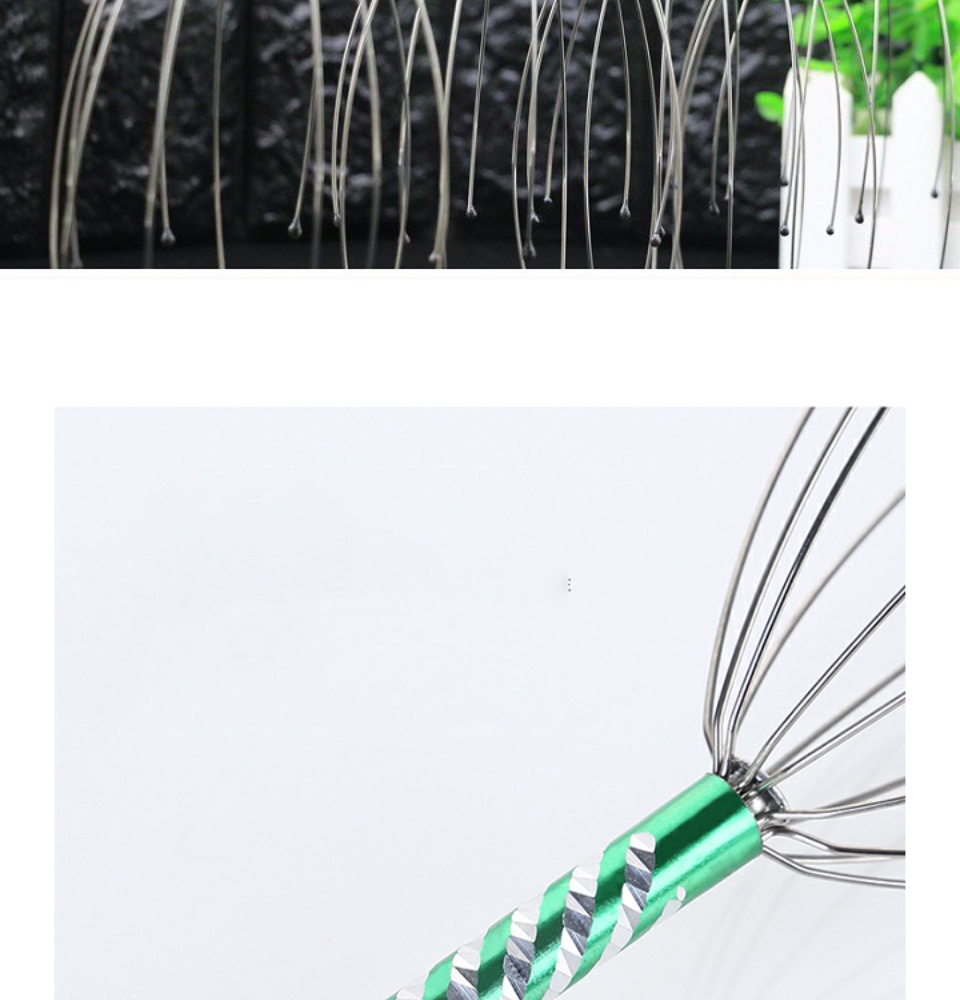 Dụng cụ massage đầu - Dụng cụ mát xa- dụng cụ massage - Cây massage đầu - Cây Massage Đầu Bạch Tuộc Giúp Thư Giãn Giảm Stress