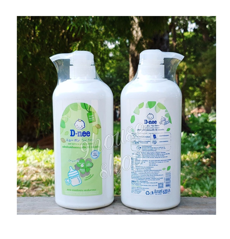 01 Chai Nước Rửa Bình Sữa D-nee ORGANIC Thái Lan 620ml