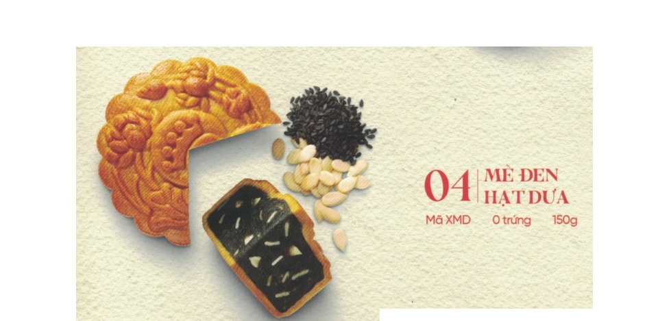 GIẢM 28% - BÁNH TRUNG THU KINH ĐÔ - ĂN CHAY ĂN KIÊNG - MÈ ĐEN HẠT DƯA