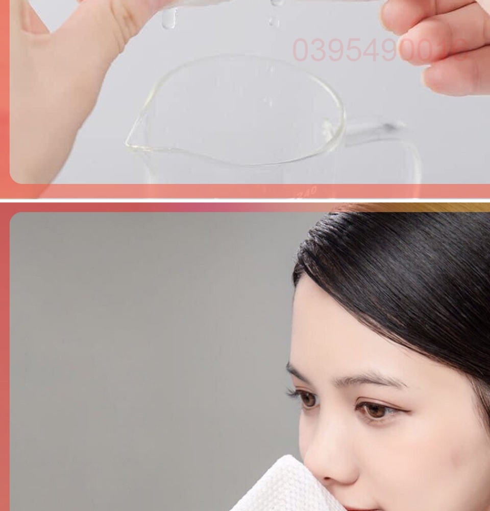 Cuộn 100 khăn mặt khô dùng một lần ANIMERRY, khăn bông mềm mịn, khăn giấy lau mặt khô dày dặn an toàn tiện lợi