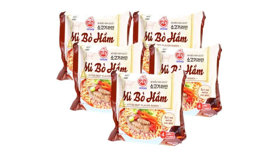 Mì Bò hầm Ottogi gói 120gr