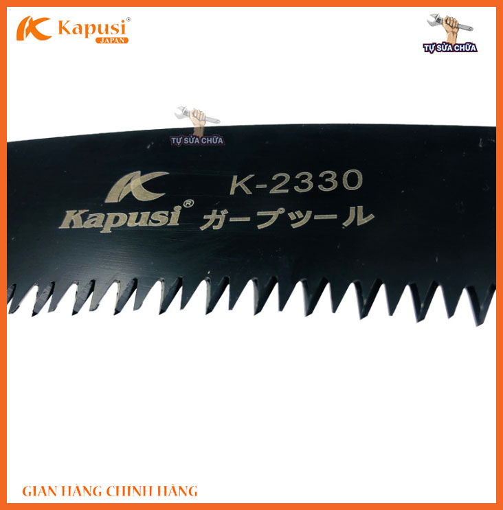 Cưa gỗ cầm tay 350mm chính hãng Kapusi Nhật Bản kim khí đức nguyên