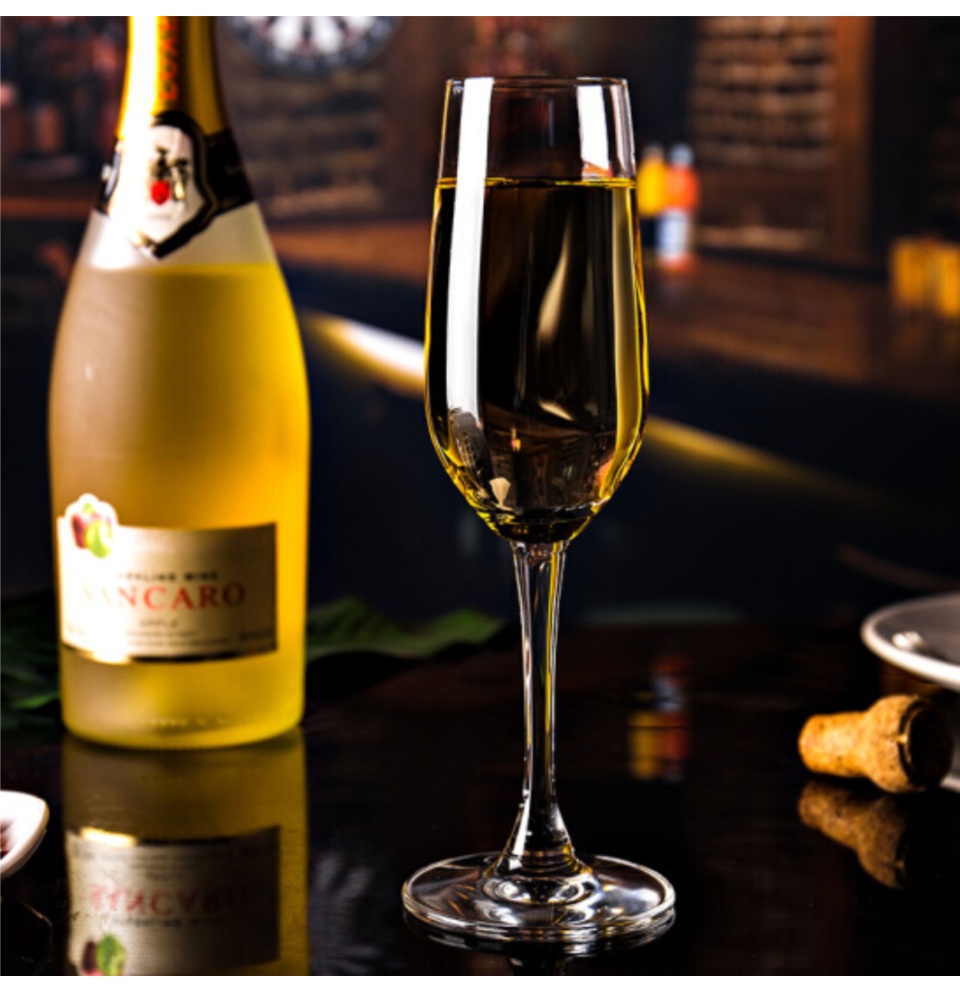 Bộ 6 Ly Thủy Tinh Champagne Flute Ocean -1501F07-185ml
