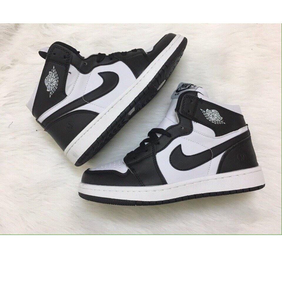 GIÀY NIKE JORDAN ĐEN TRẮNG CAO CỔ HÀNG CAO CẤP