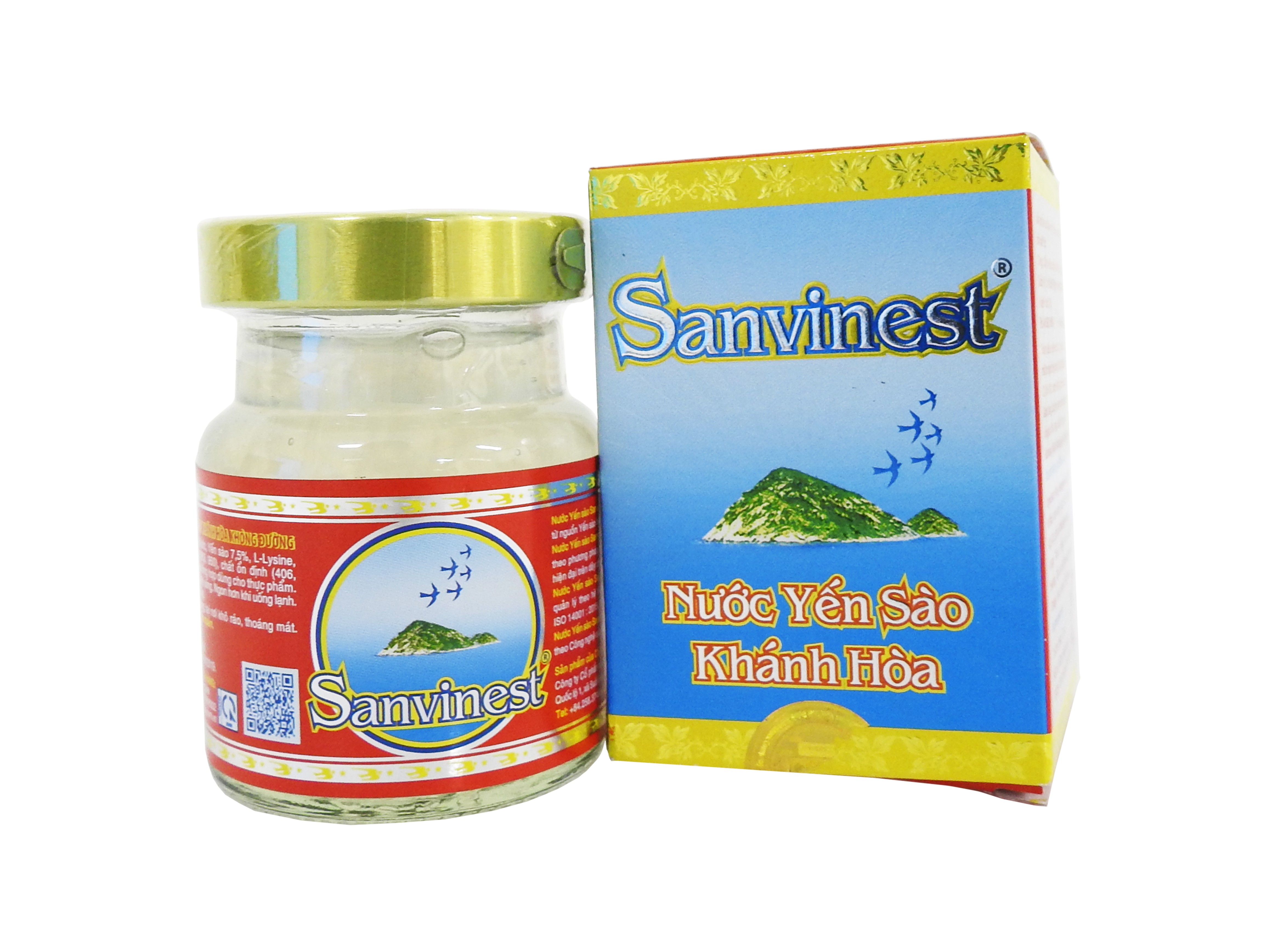 Nước Yến sào Sanvinest Khánh Hòa Không đường lọ 70ml - 102