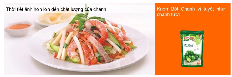 Bột Chanh Knorr 400gr