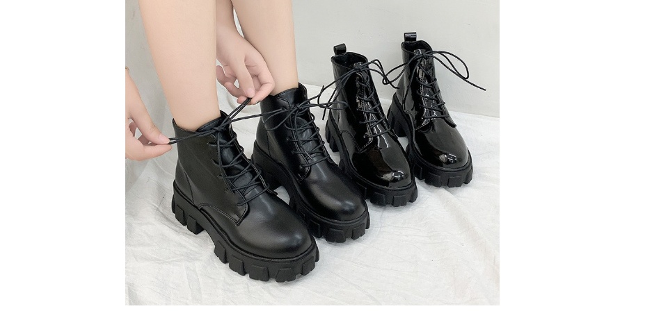 Bốt Nữ UIIZANG Hàn Quốc Đế Độn Kiểu Dáng Trẻ Trung 1