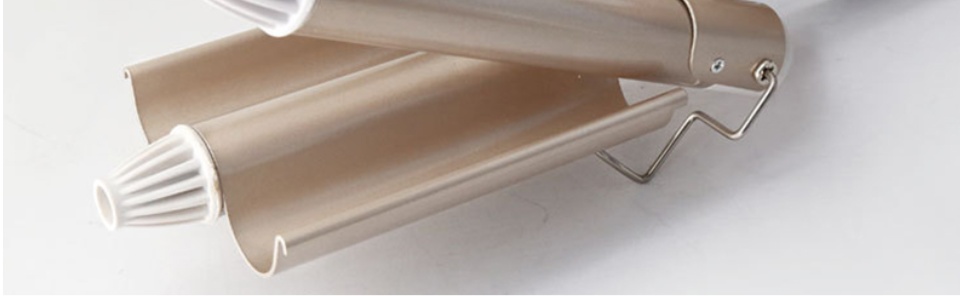 Máy bấm tóc gơn sóng 3 trục kemei 1010